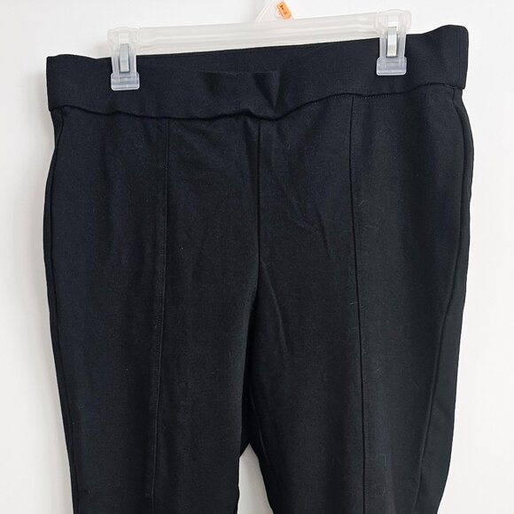 Womans Black Pull on Pants - Picture 1 of 6
